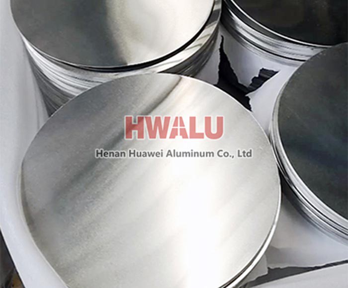 Aluminium circles for road sign