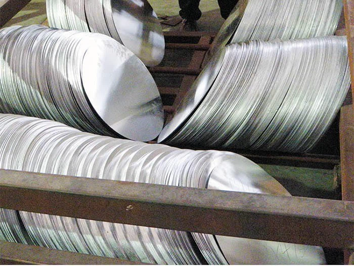 Circle aluminum sign blanks